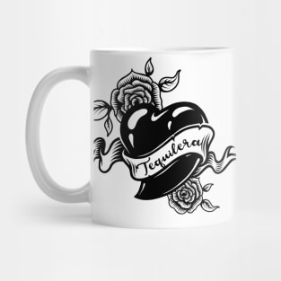 Tequilera - heart design Mug